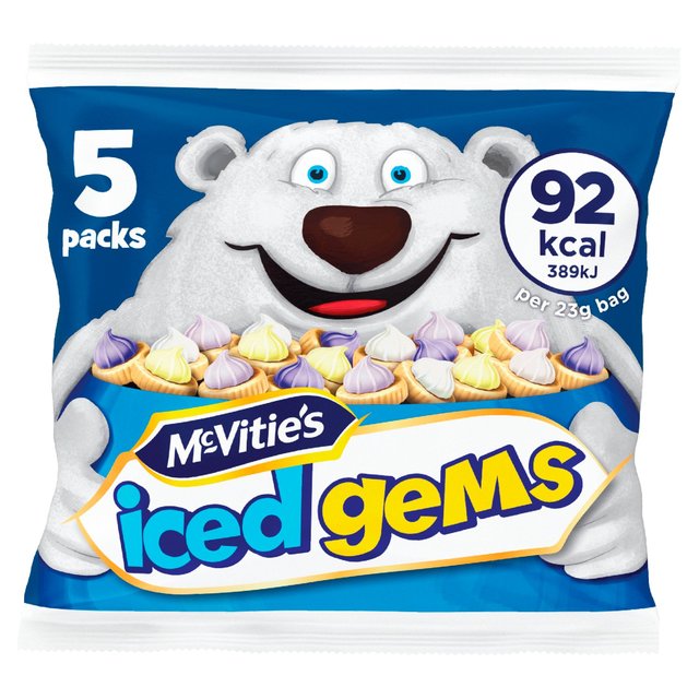 McVities Iced Gems 5 Pack