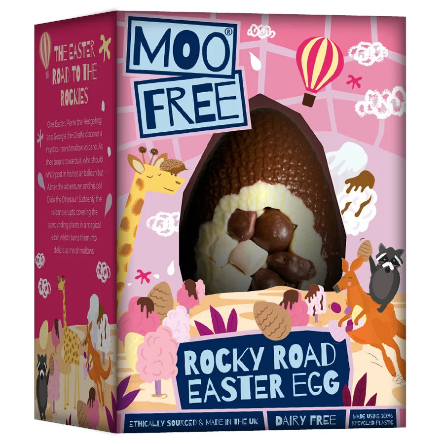 Moo Free Rocky Road Easter Egg 85g