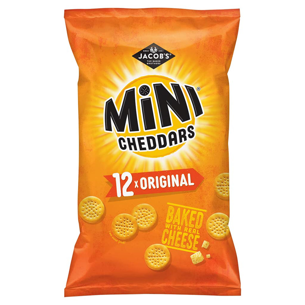 Jacob's Mini Cheddars (McVities) 12 Pack