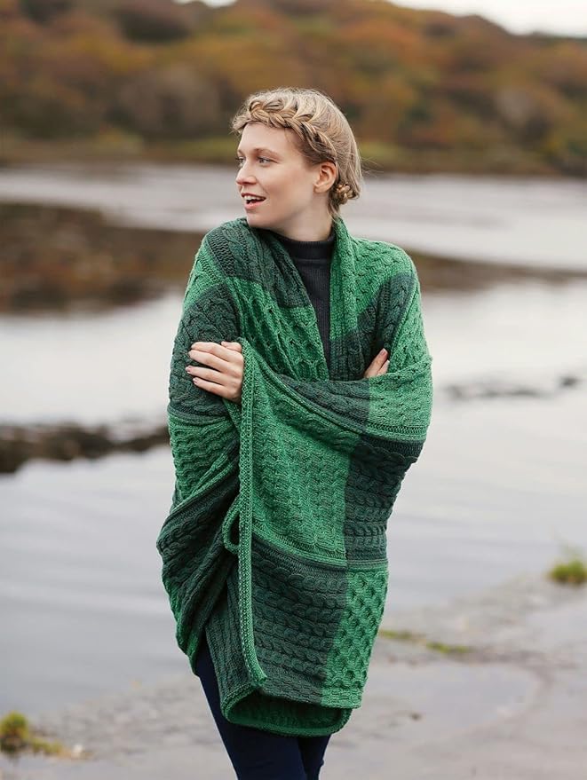 Patchwork Intarsia Blanket