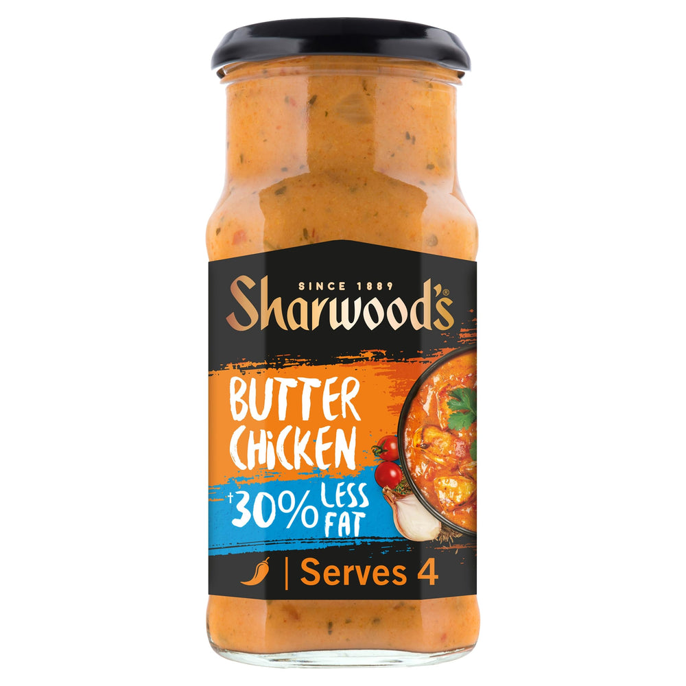 Sharwood's Butter Chicken Sauce 30% Less Fat 420g