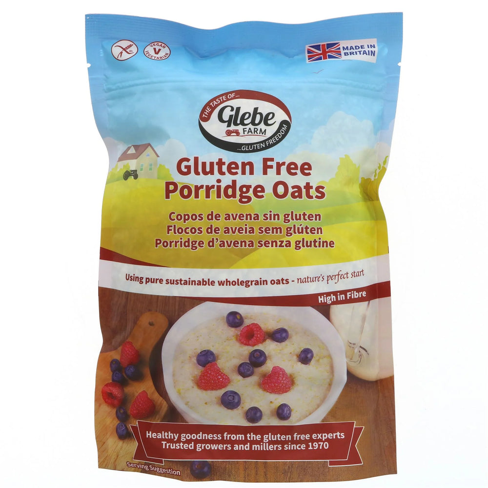 Glebe Farm Gluten & Wheat Free Porridge Oats 450g