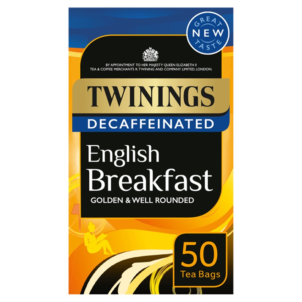 Twinings English Breakfast Decaf 50 Tea Bags