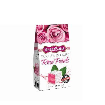Hazer Baba Rose Petal Turkish Delight 100g