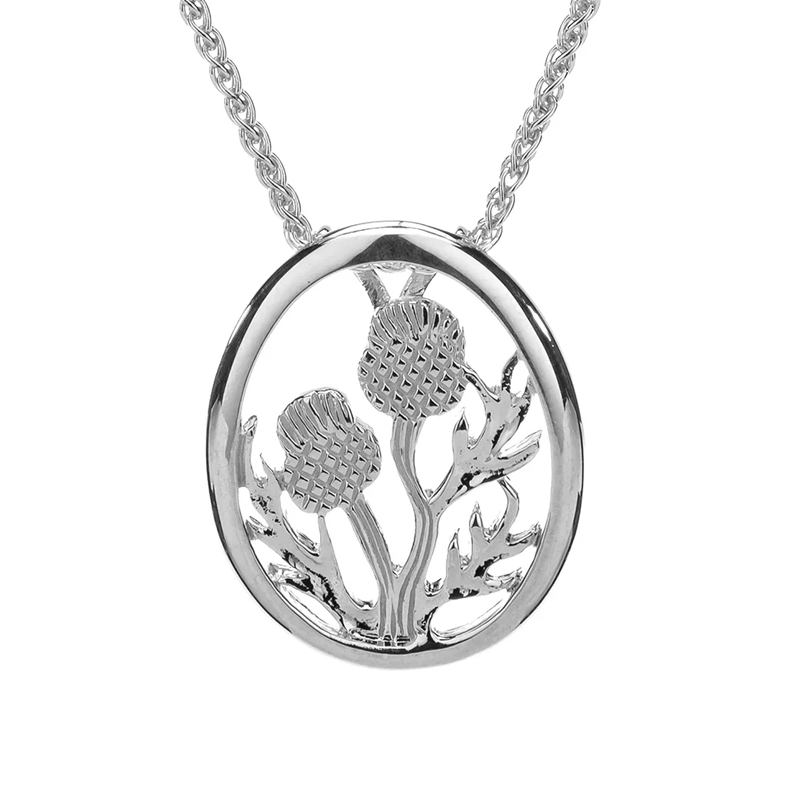 Thistle Framed Pendant