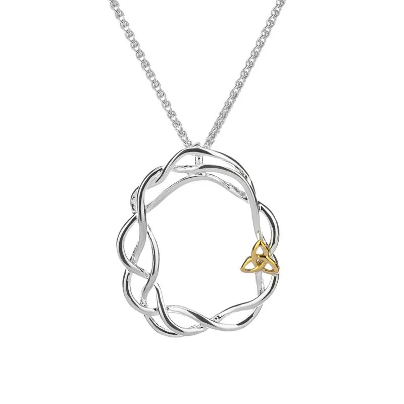 Celtic Cradle of Life Open Pendant