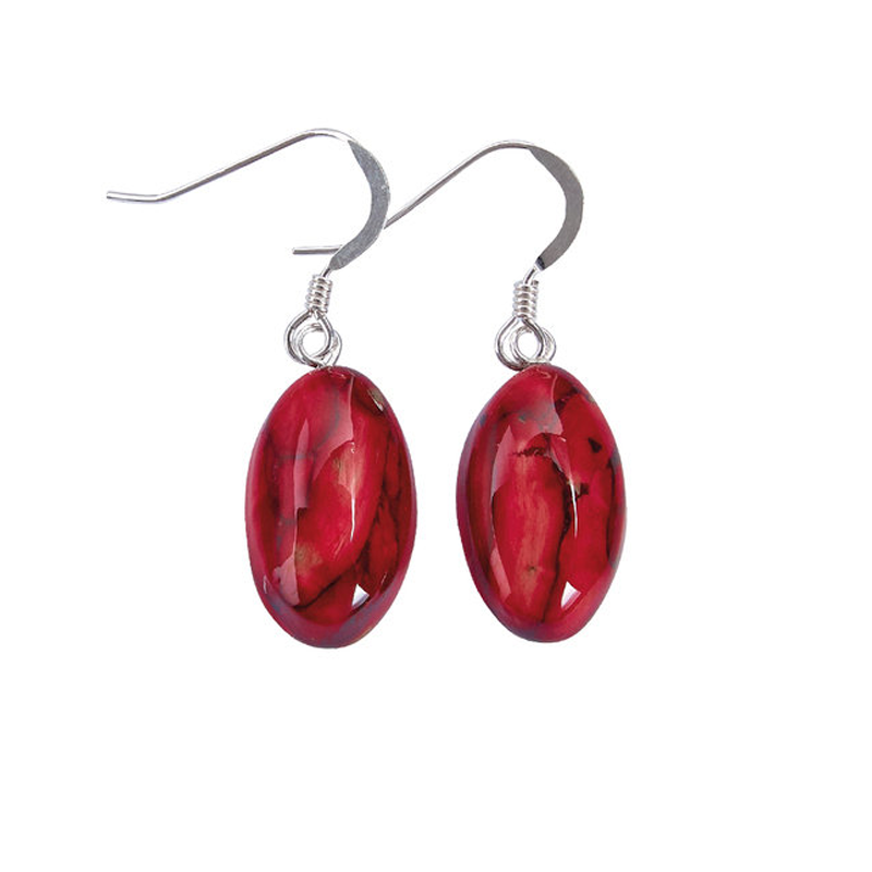 Heathergem Oval Drop Earrings