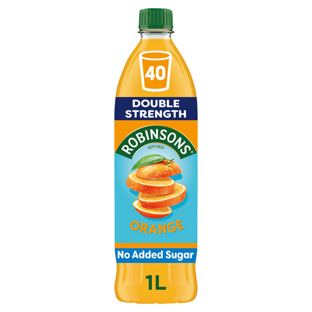 Robinsons Orange No Added Sugar Double Concentrated 1L