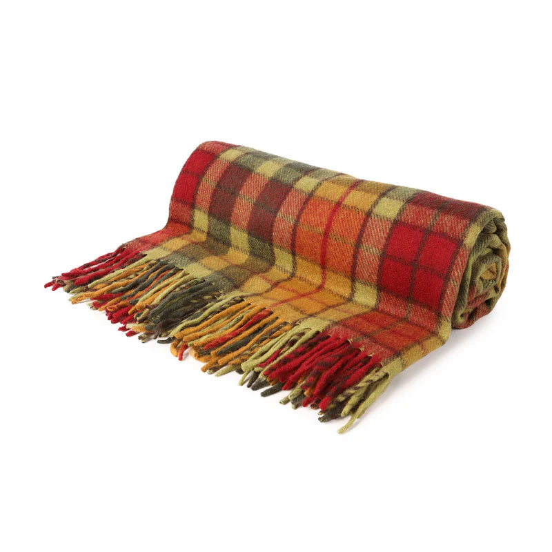 Buchanan Autumn Tartan Blanket