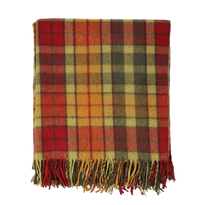 Buchanan Autumn Tartan Blanket