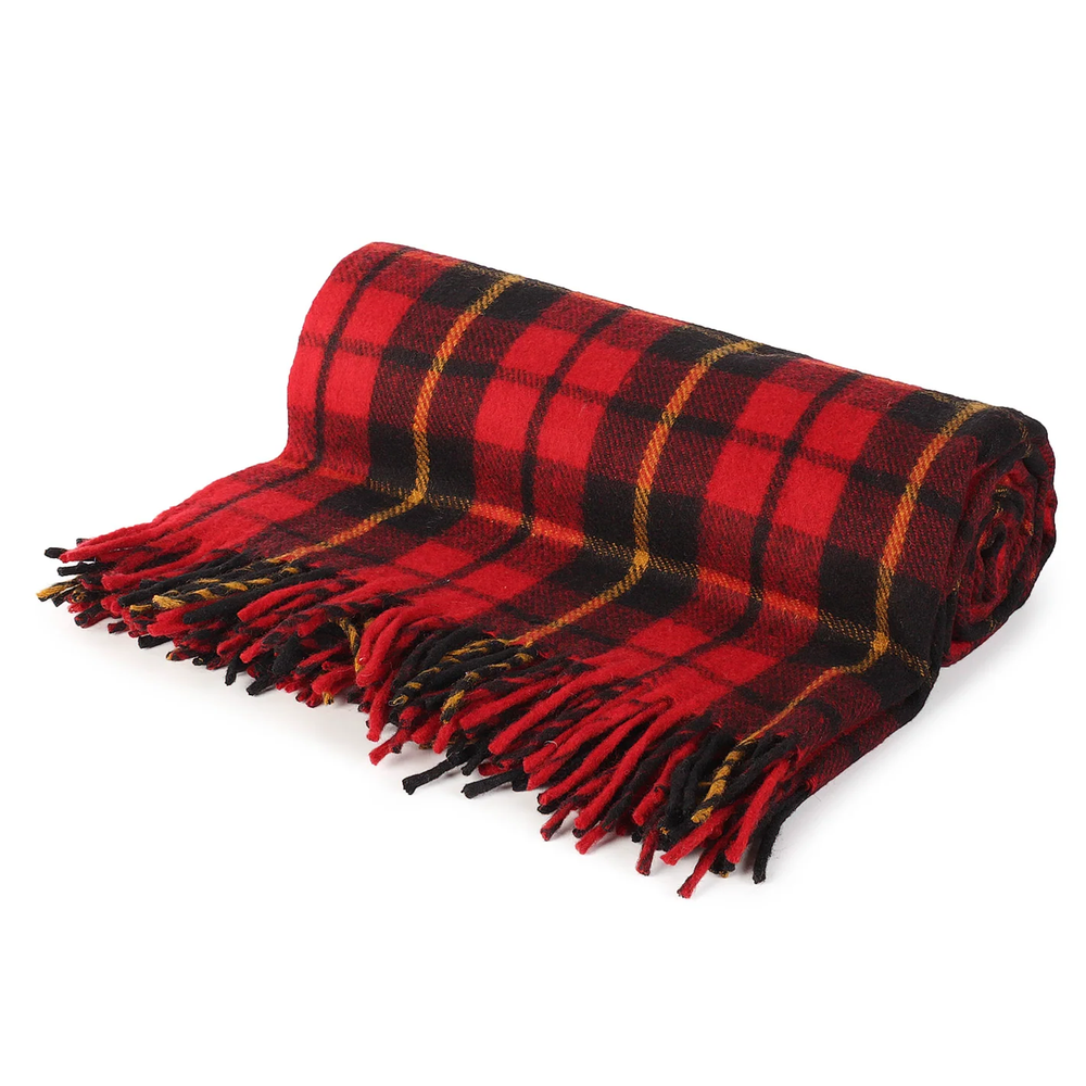 Wallace Tartan Wool Blanket