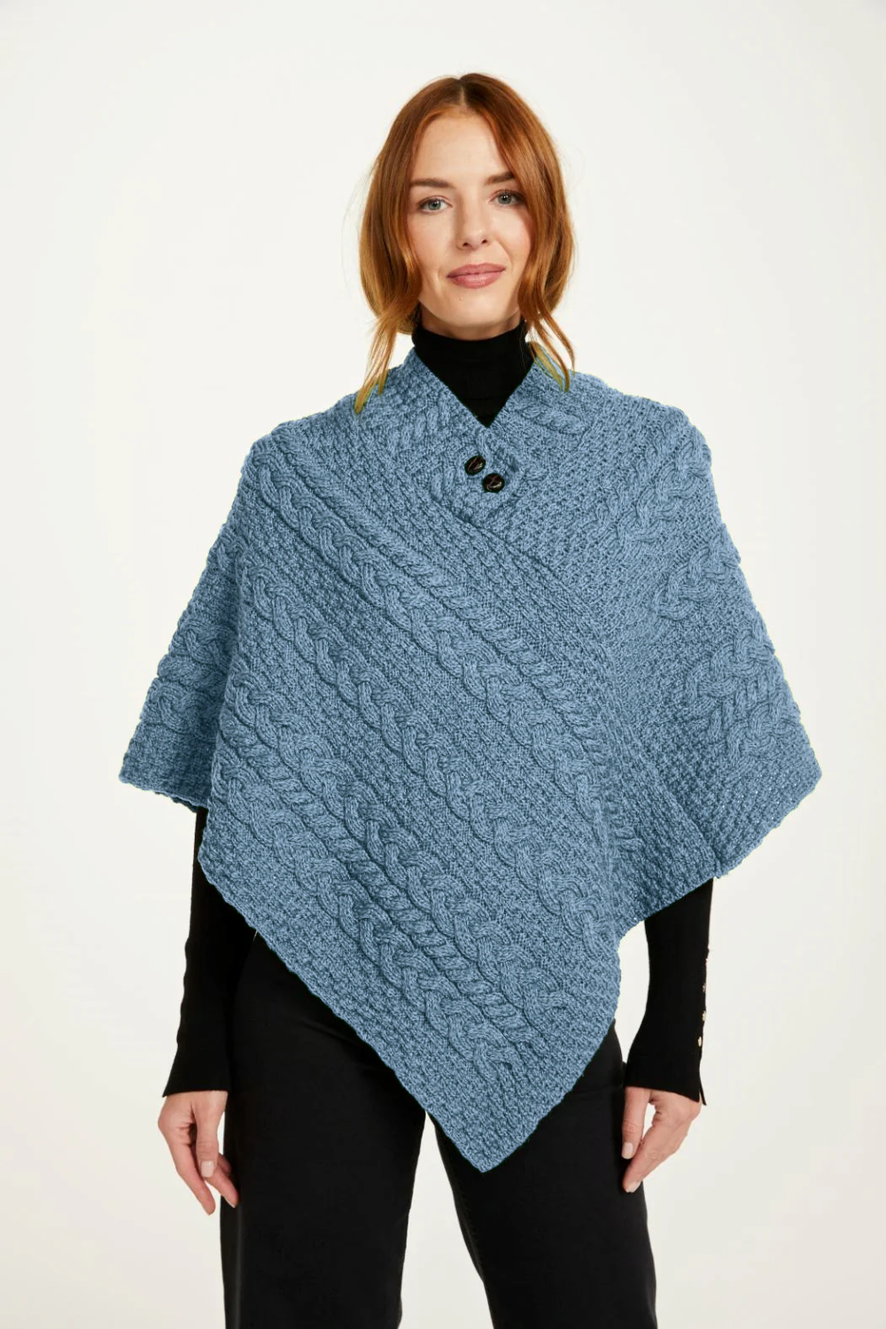 Merino Wool Poncho