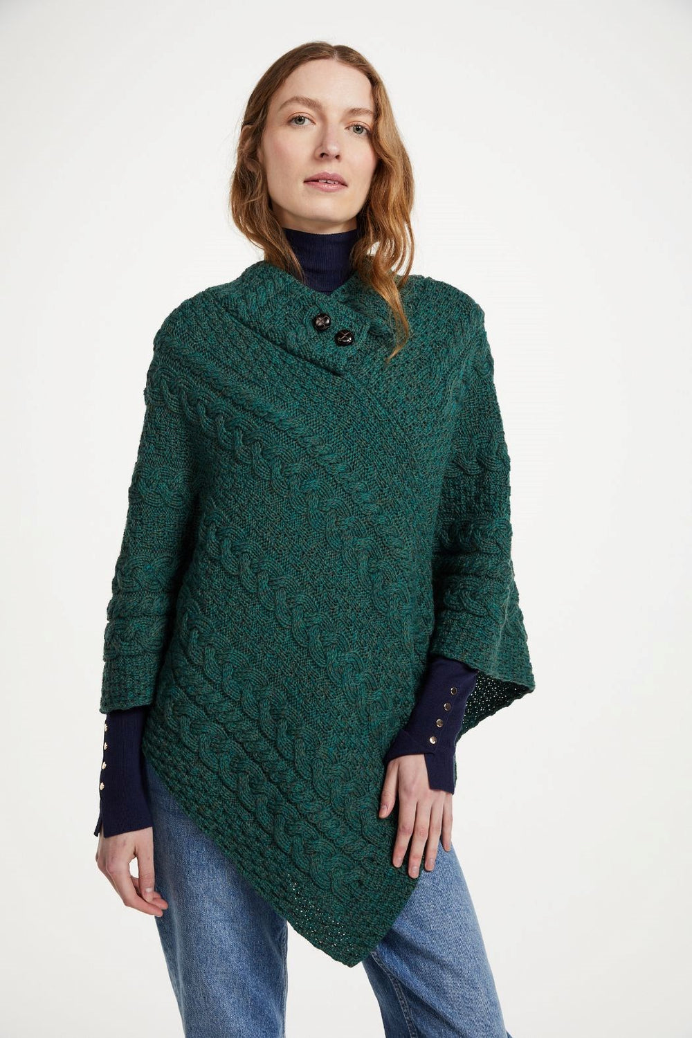 Merino Wool Poncho