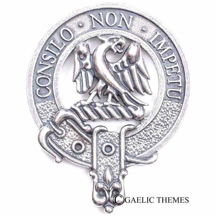 Scottish Clan Family Name Cap Badge Abercromby - Guthrie