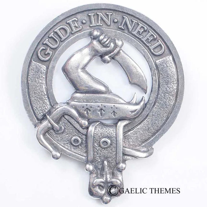 Scottish Clan Family Name Cap Badge Abercromby - Guthrie