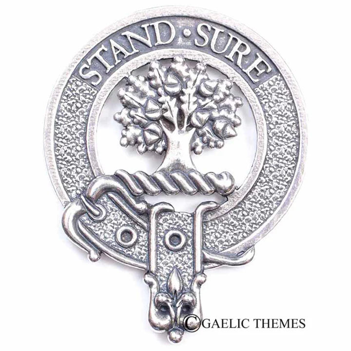 Scottish Clan Family Name Cap Badge Abercromby - Guthrie