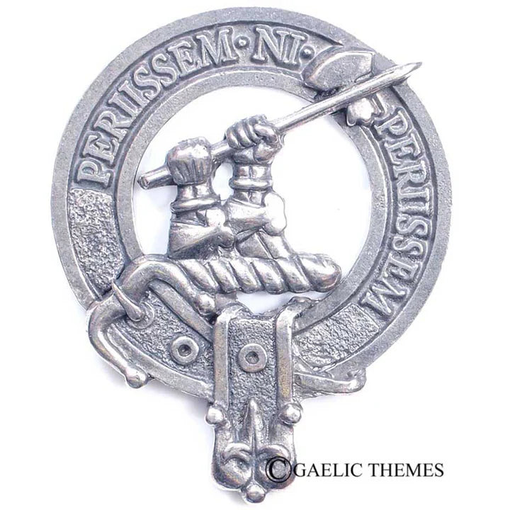 Scottish Clan Family Name Cap Badge Abercromby - Guthrie