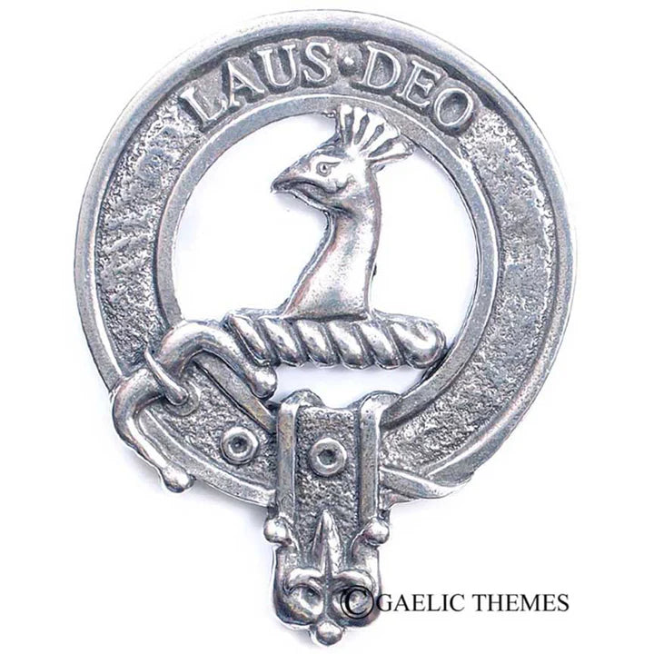 Scottish Clan Family Name Cap Badge Abercromby - Guthrie
