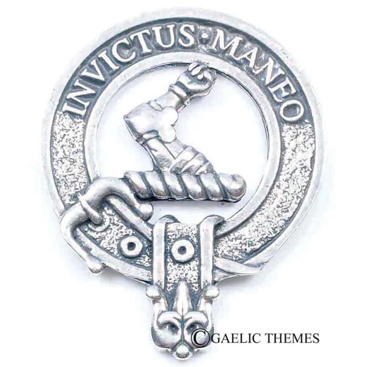 Scottish Clan Family Name Cap Badge Abercromby - Guthrie