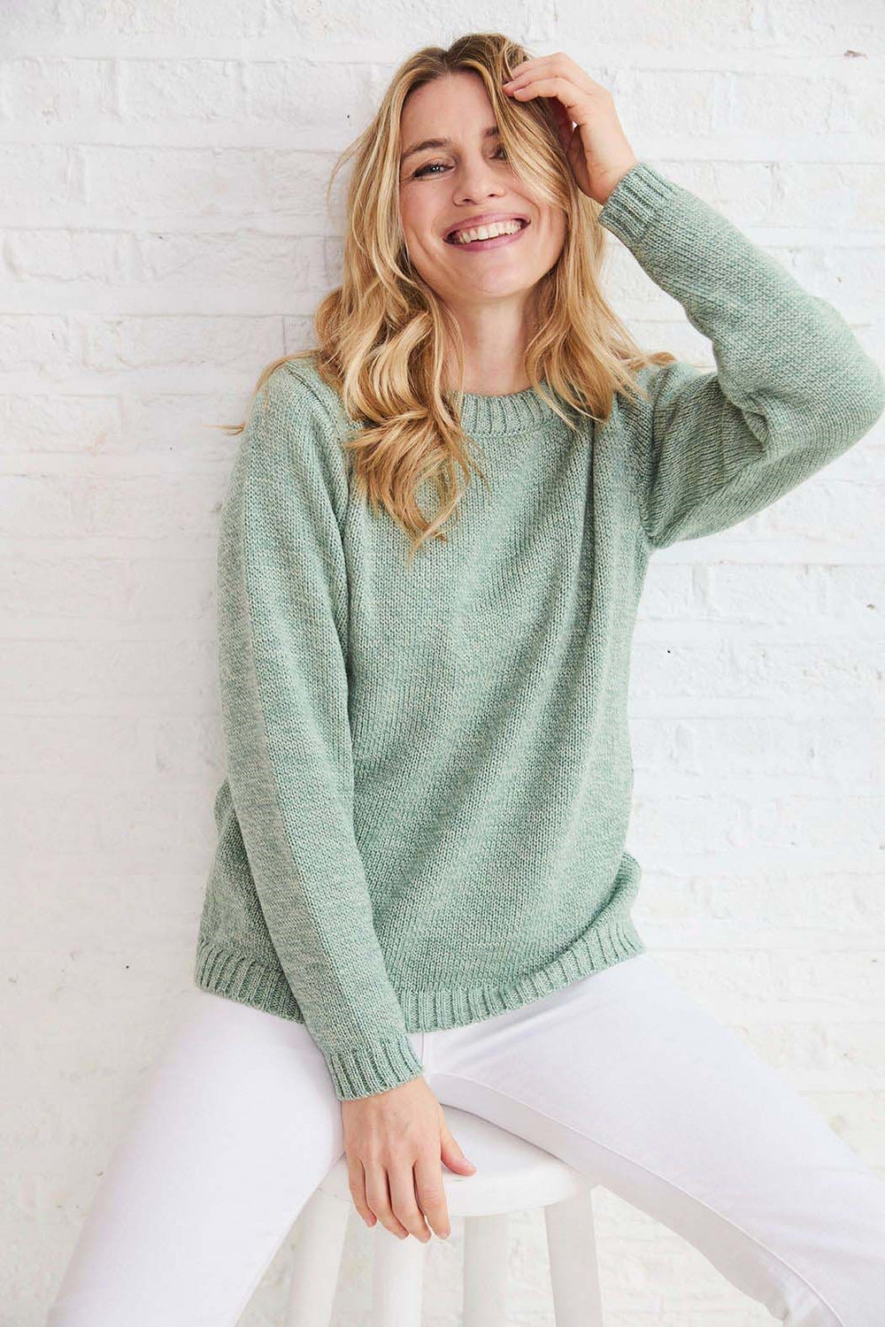 Plain Crew Neck Sweater