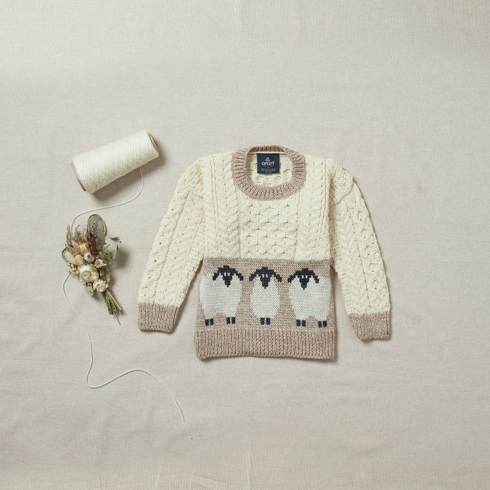 Childrens Jumper with Sheep