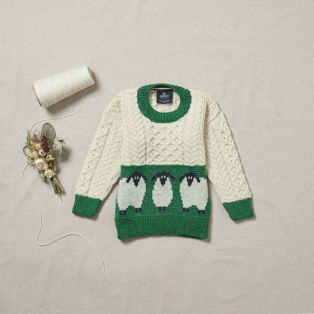 Childrens Jumper with Sheep