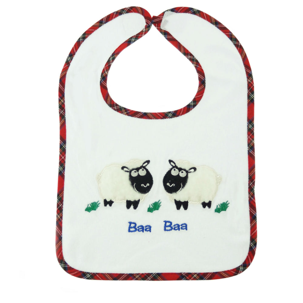 Embroidered Bib - Baa Baa