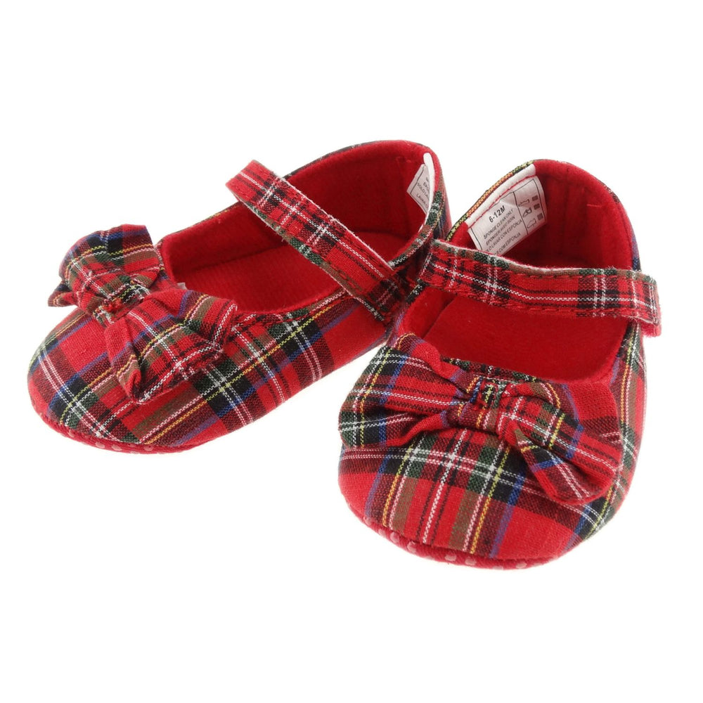 Royal Stewart Tartan Shoe with Bow