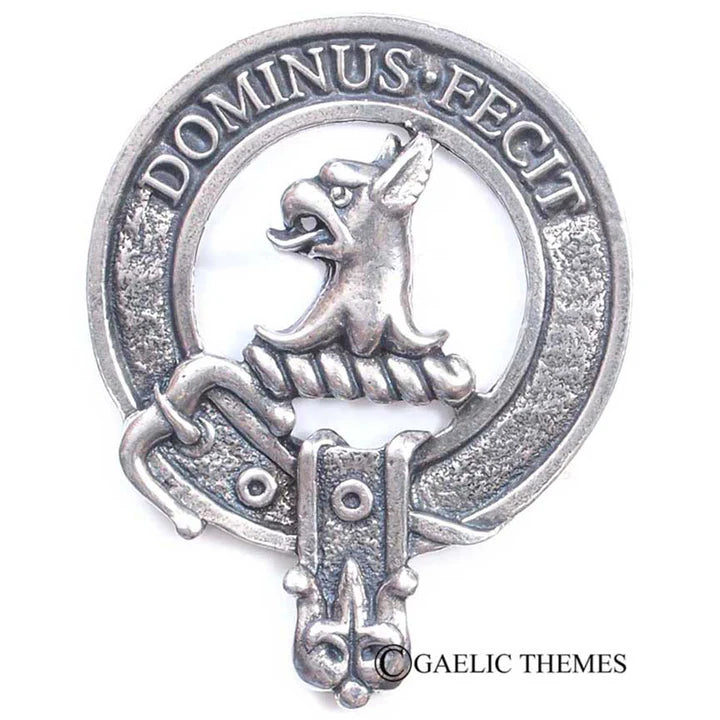 Scottish Clan Family Name Cap Badge Abercromby - Guthrie