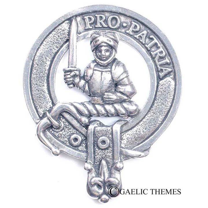 Scottish Clan Family Name Cap Badge Abercromby - Guthrie