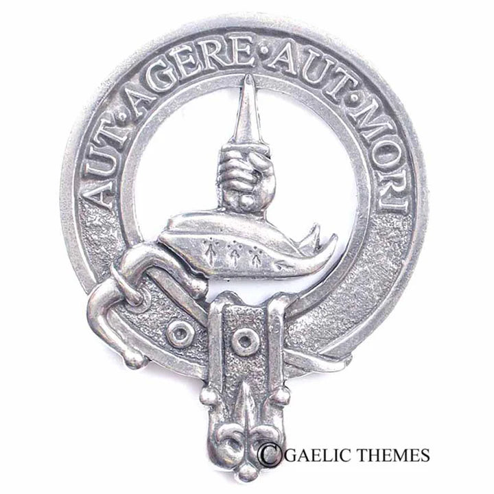 Scottish Clan Family Name Cap Badge Abercromby - Guthrie