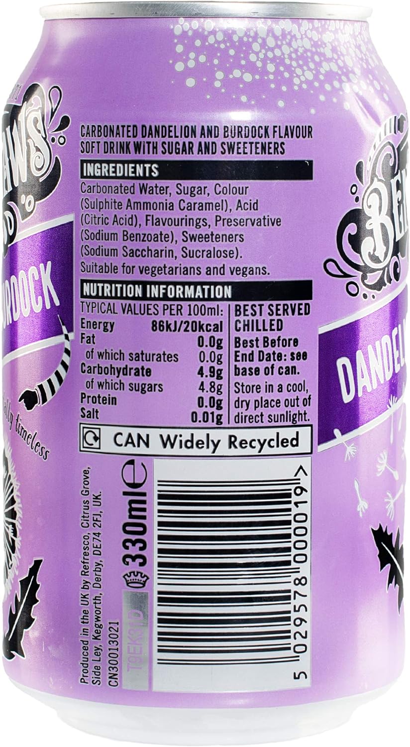 Ben Shaw's Dandelion & Burdock 330ml