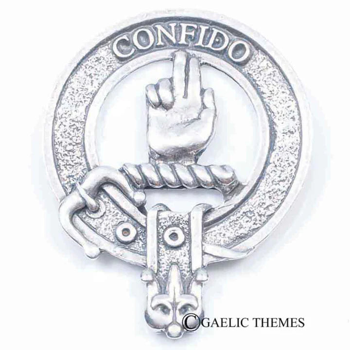 Scottish Clan Family Name Cap Badge Abercromby - Guthrie