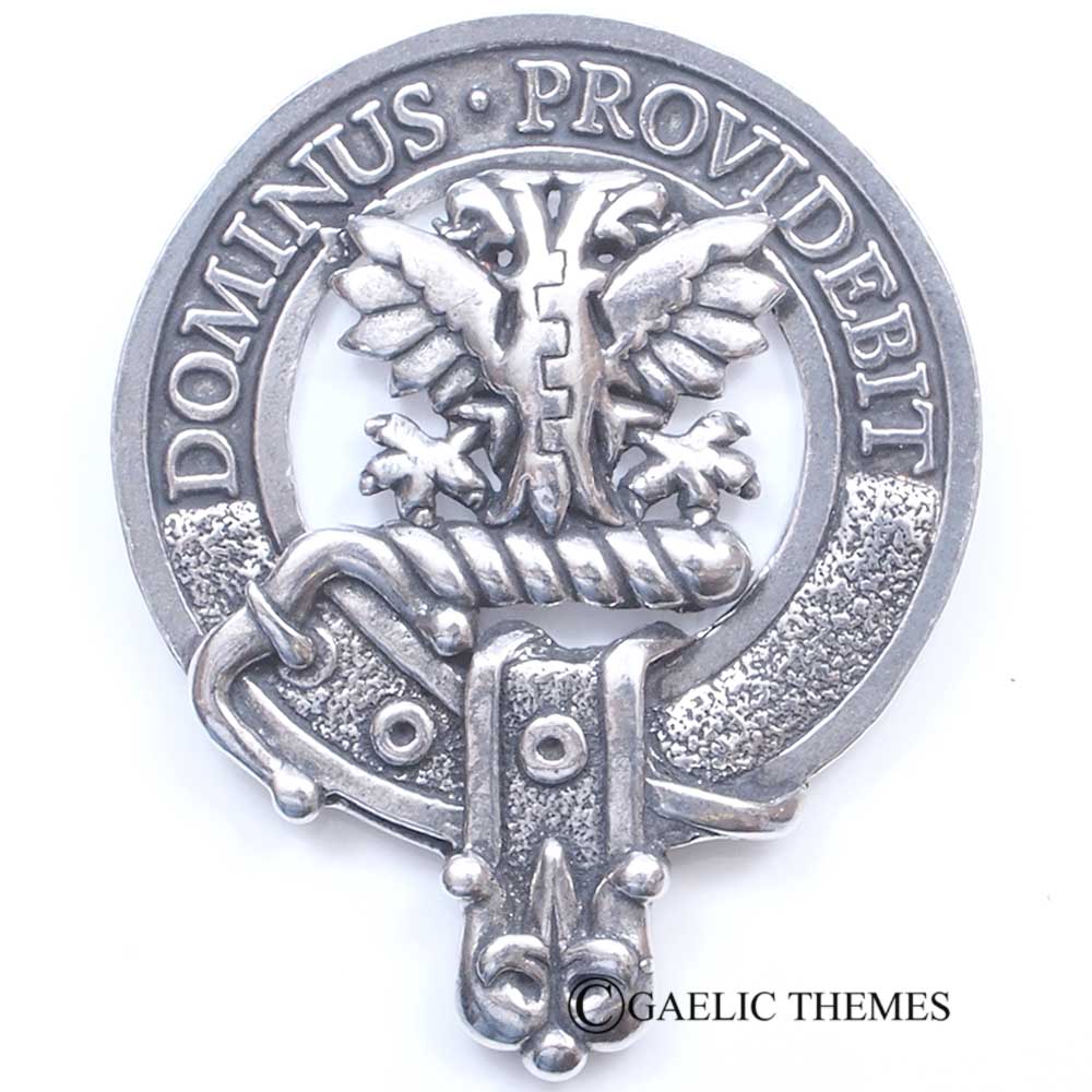 Scottish Clan Family Name Cap Badge Abercromby - Guthrie