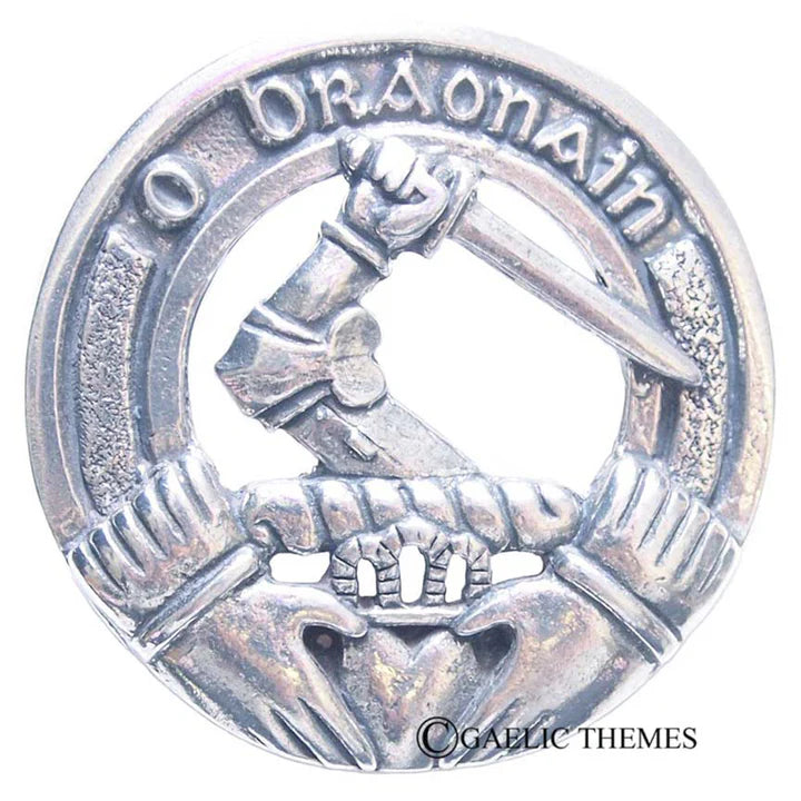 Irish Clan Family Name Cap Badge