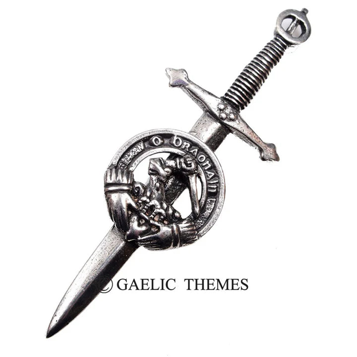 Irish Family Name Clan Kilt Pin