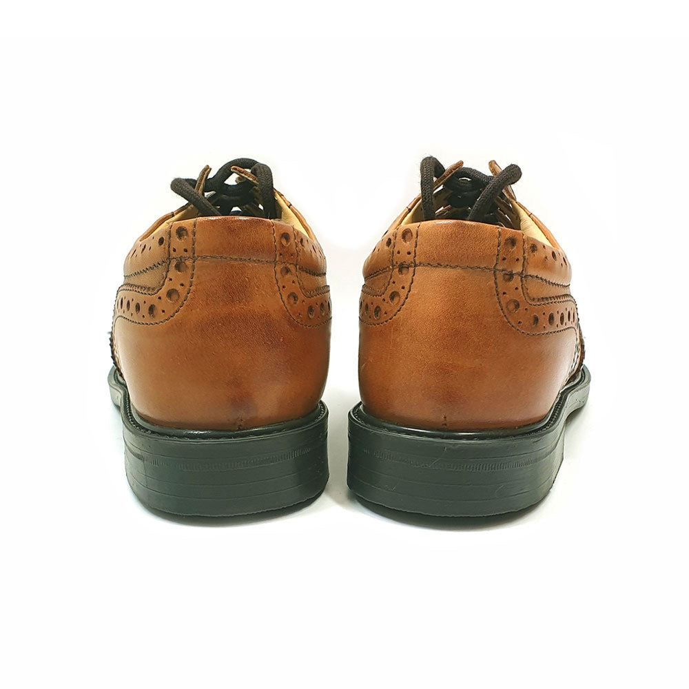 Brown Leather Ghillie Brogues Campsie