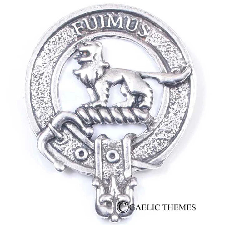 Scottish Clan Family Name Cap Badge Abercromby - Guthrie