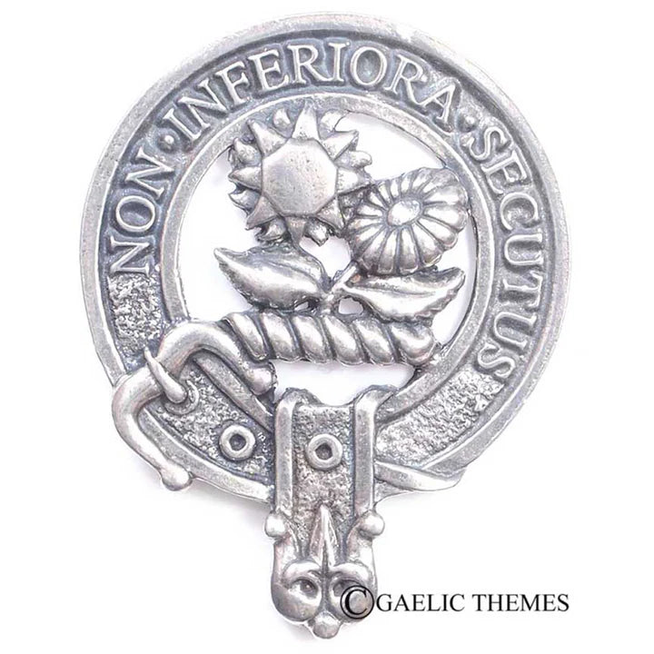 Scottish Clan Family Name Cap Badge Abercromby - Guthrie
