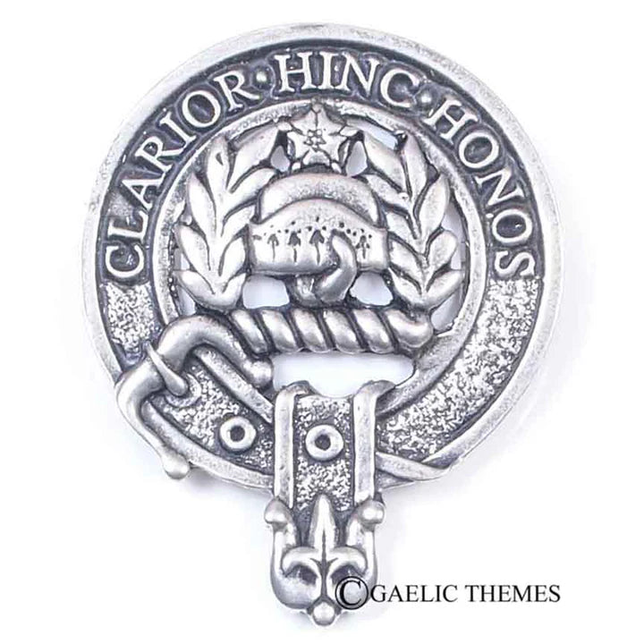 Scottish Clan Family Name Cap Badge Abercromby - Guthrie