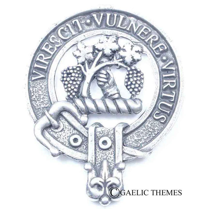 Scottish Clan Family Name Cap Badge Abercromby - Guthrie