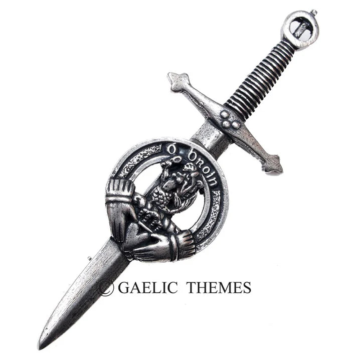 Irish Family Name Clan Kilt Pin