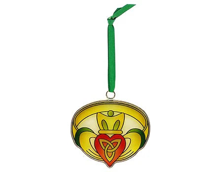Celtic Reflections Stained Glass Hanging Ornaments
