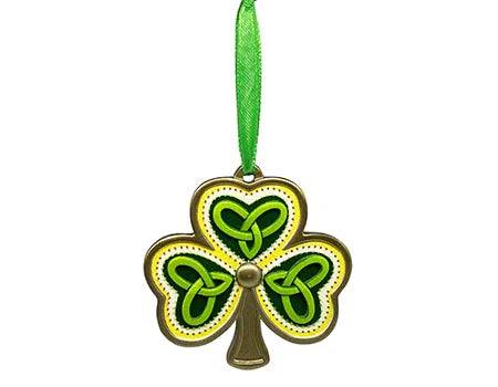 Celtic Spirit Irish Shamrock Ornament