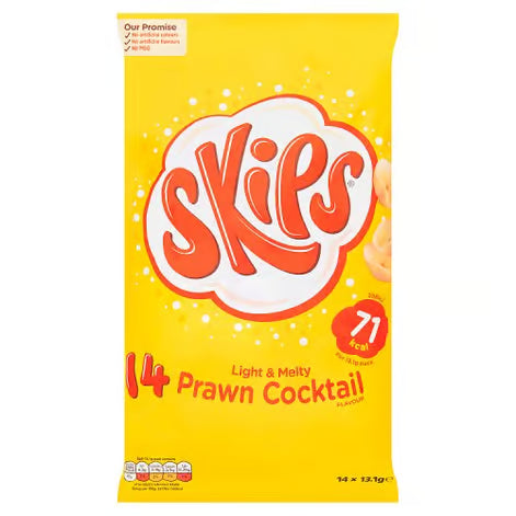 Skips Prawn Cocktail 14 Pack