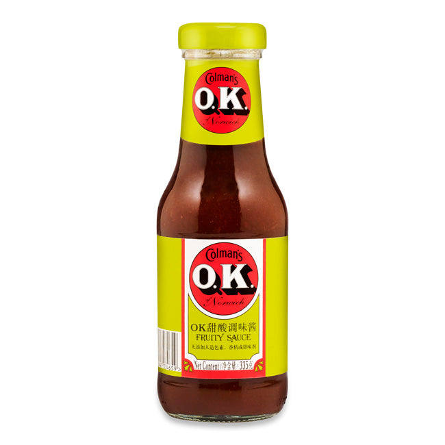 Colman's OK Fruity Sauce 335g — The Scottish and Irish Store