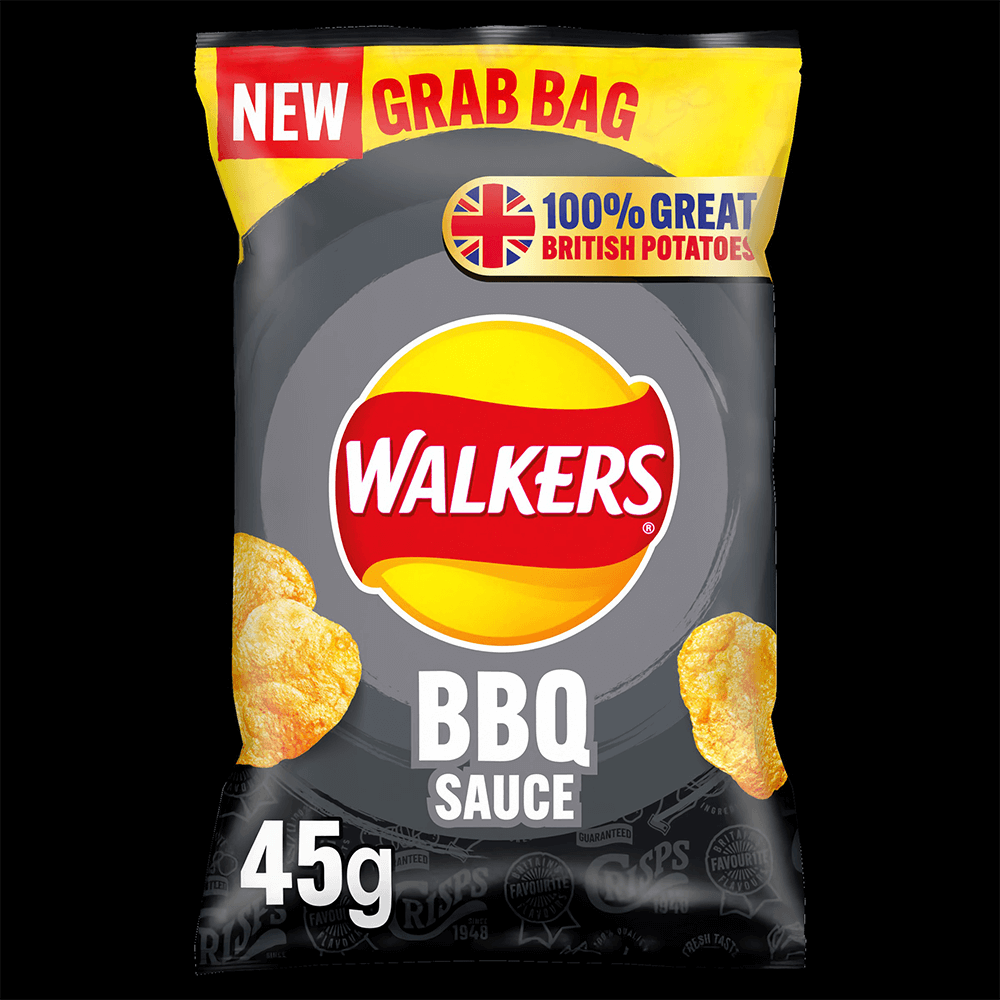 Walker's BBQ Sauce Crisps 45g