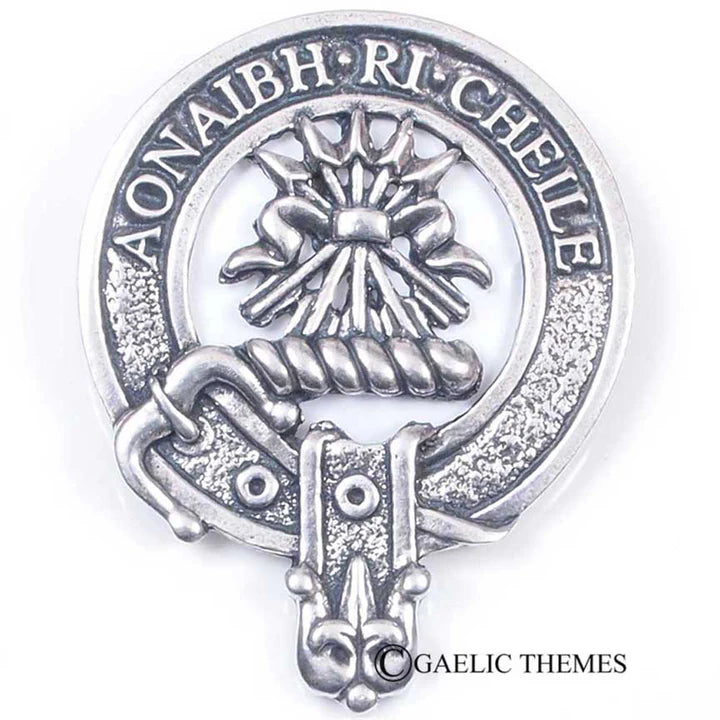 Scottish Clan Family Name Cap Badge Abercromby - Guthrie