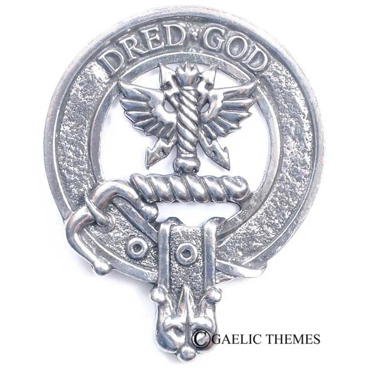 Scottish Clan Family Name Cap Badge Abercromby - Guthrie
