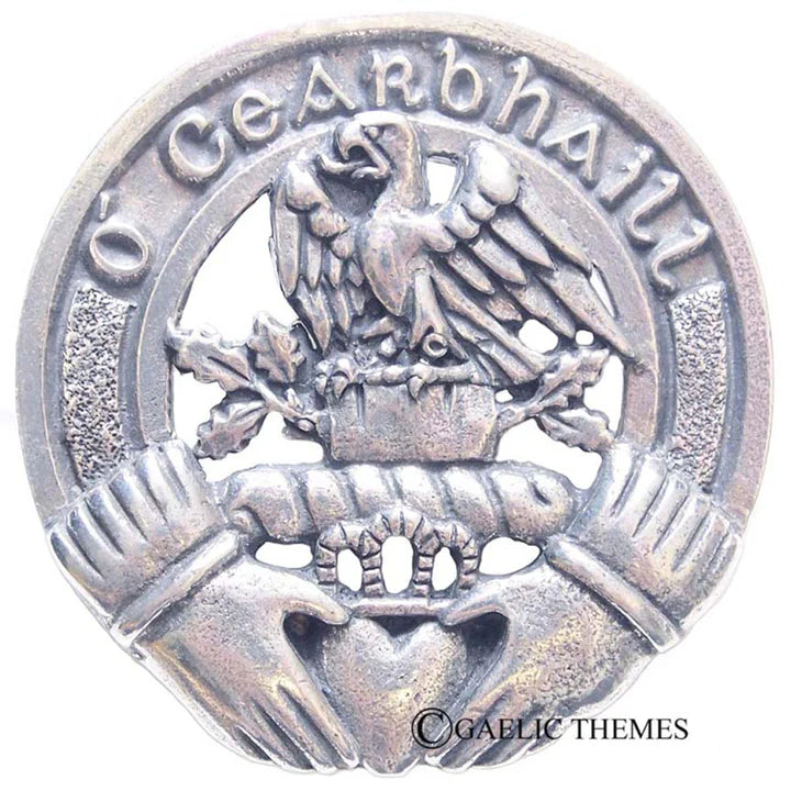 Irish Clan Family Name Cap Badge